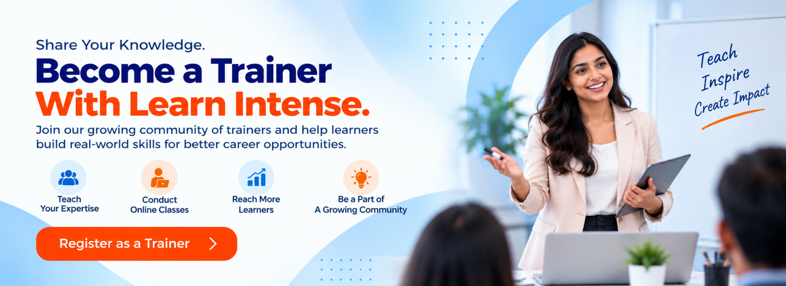 Become a Trainer with Learn Intense