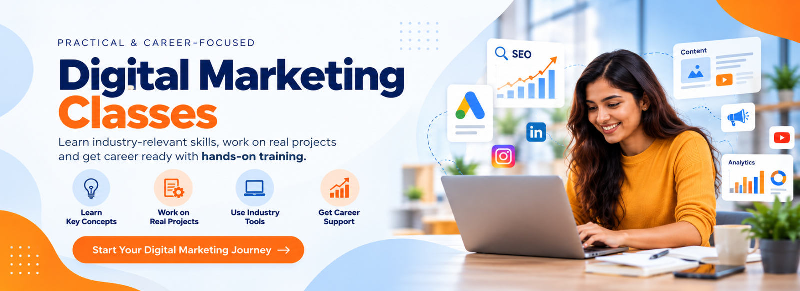 Digital Marketing Classes Hero Banner